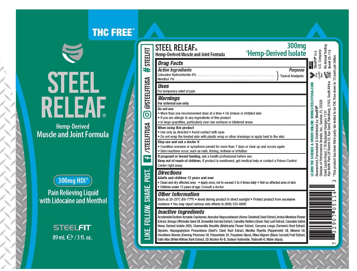 Combate el Dolor Temporal Muscular y Articular Pro Tan Steel Fit Steel Releaf 3 Oz