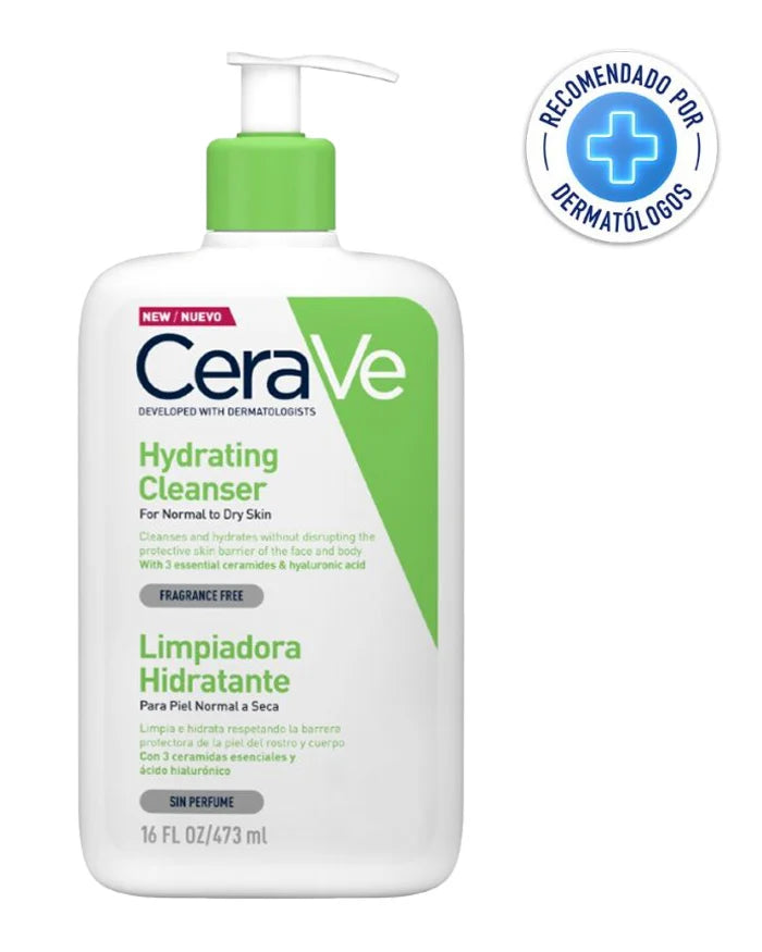 Limpiadora Hidratante 473 ml Cerave