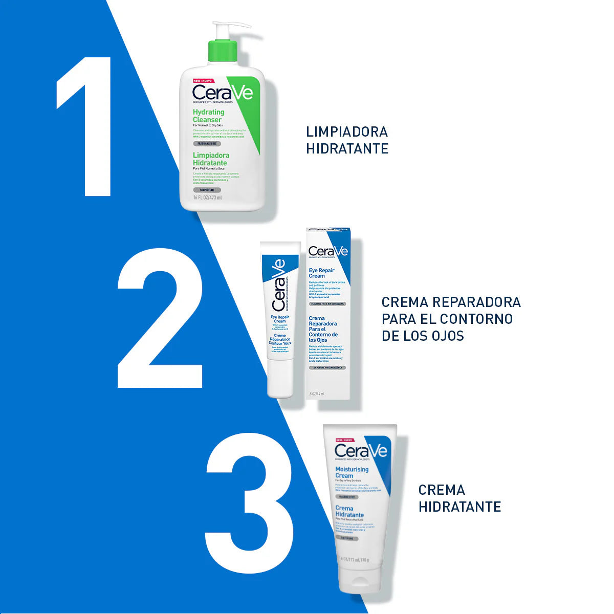 Crema Hidratante Hidrante Diario para Rostro y Cuerpo para Piel Seca Cerave 237 ml