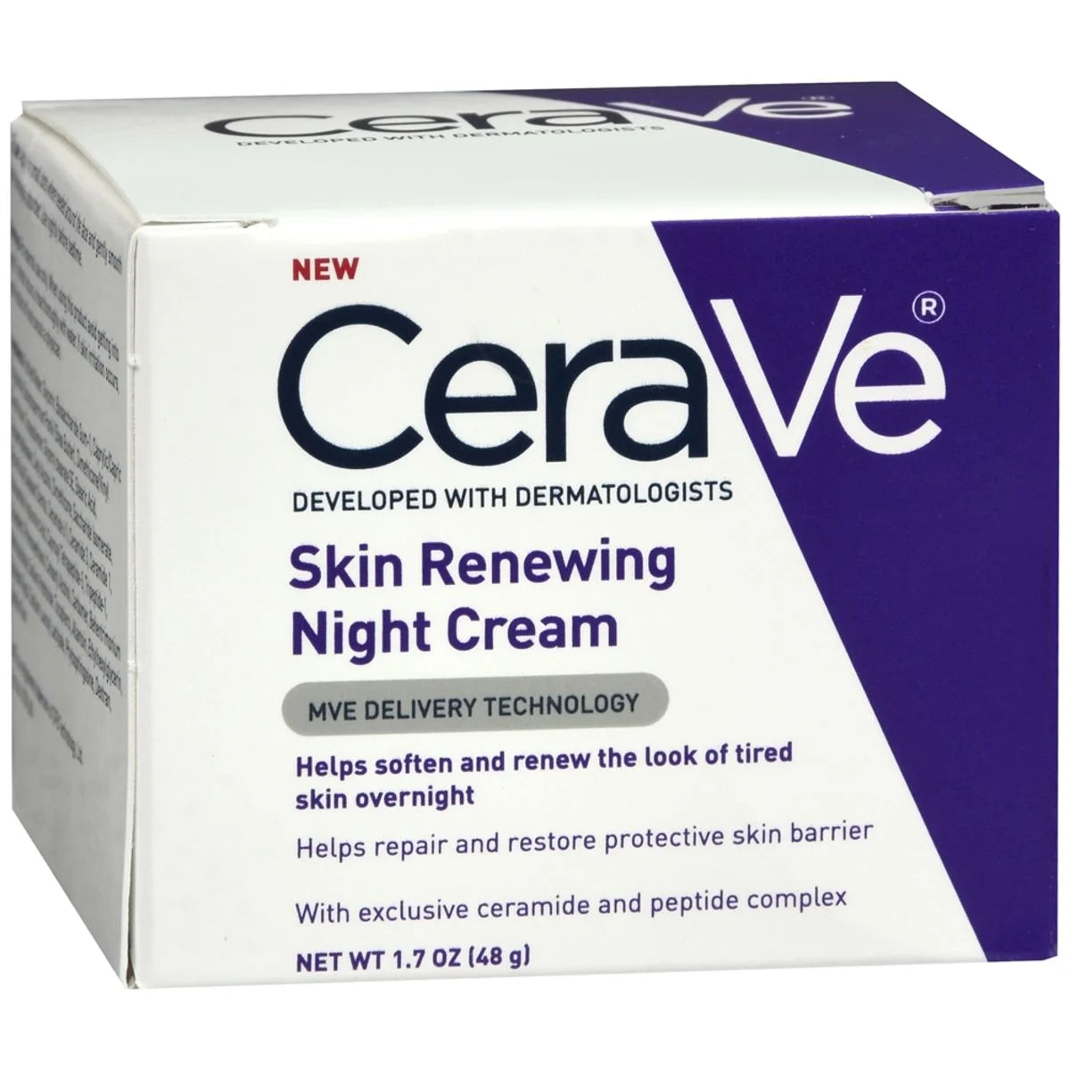 Crema de Noche Renovadora de Piel 48 gr Cerave