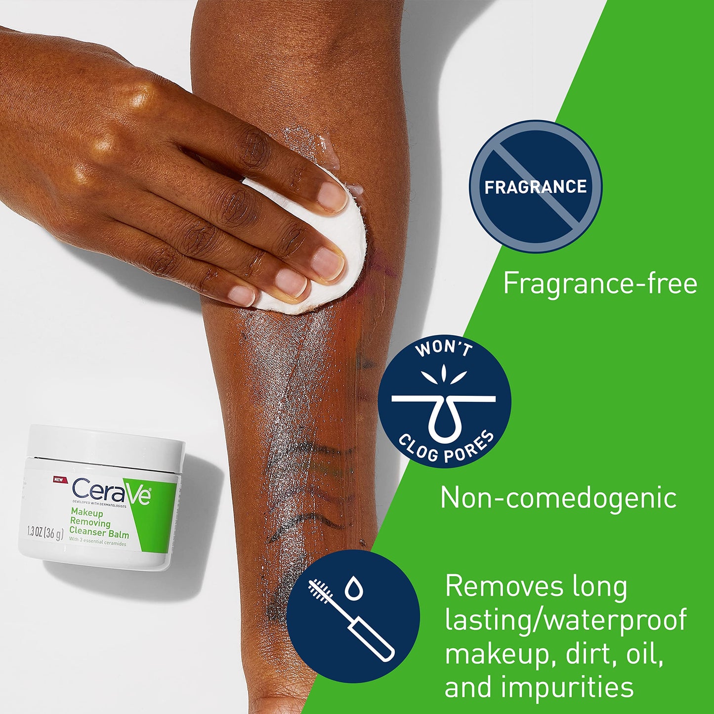 Bálsamo Limpiador y Removedor de Maquillaje 36gr Cerave