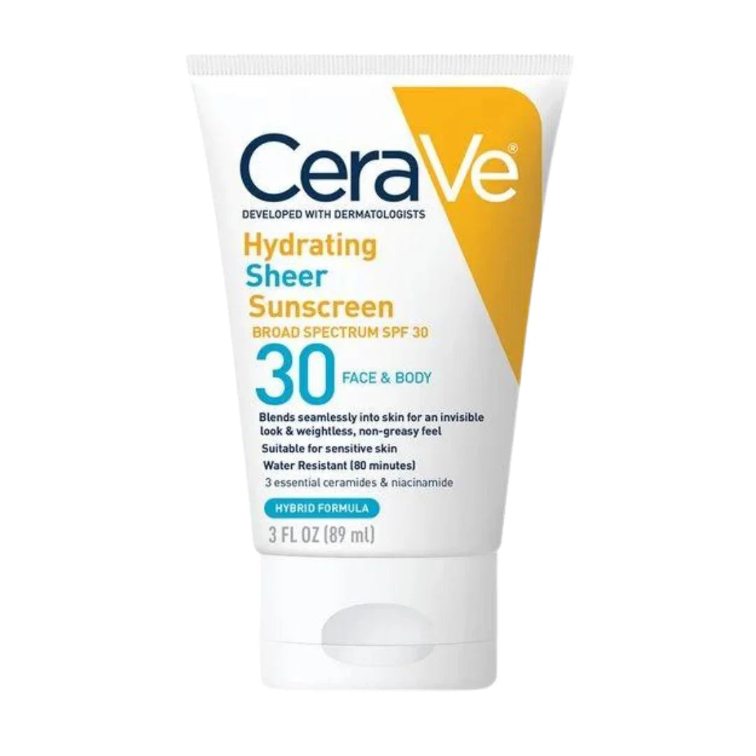 Protector Solar Hidratante Transparente spf 30 89 ml Cerave