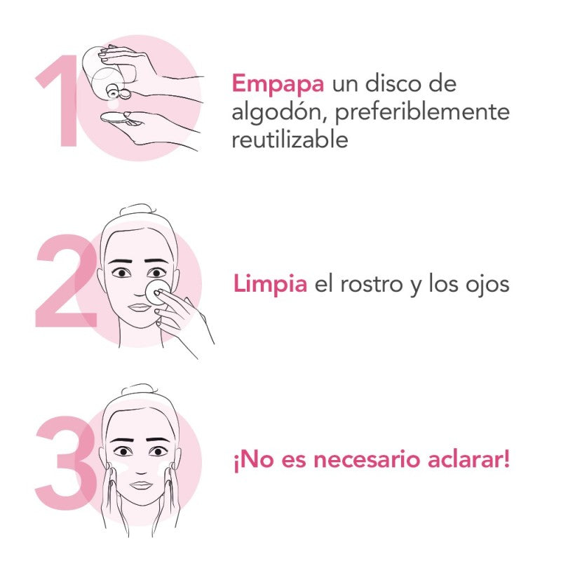 Bioderma Sensibio H2O Agua Micelar Desmaquillante para todo tipo de piel, 100 ml