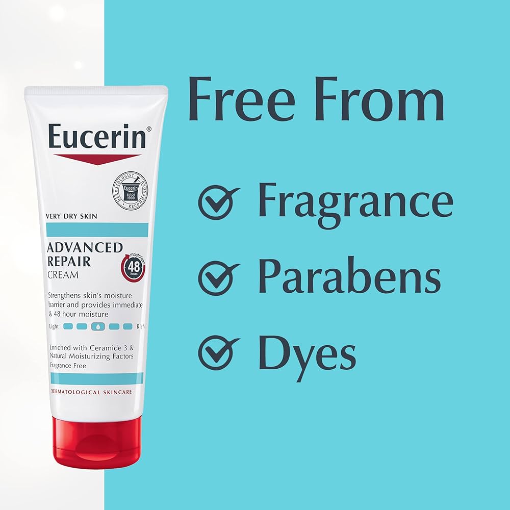 Eucerin Crema Reparadora Avanzada para Piel muy Seca 230 gr