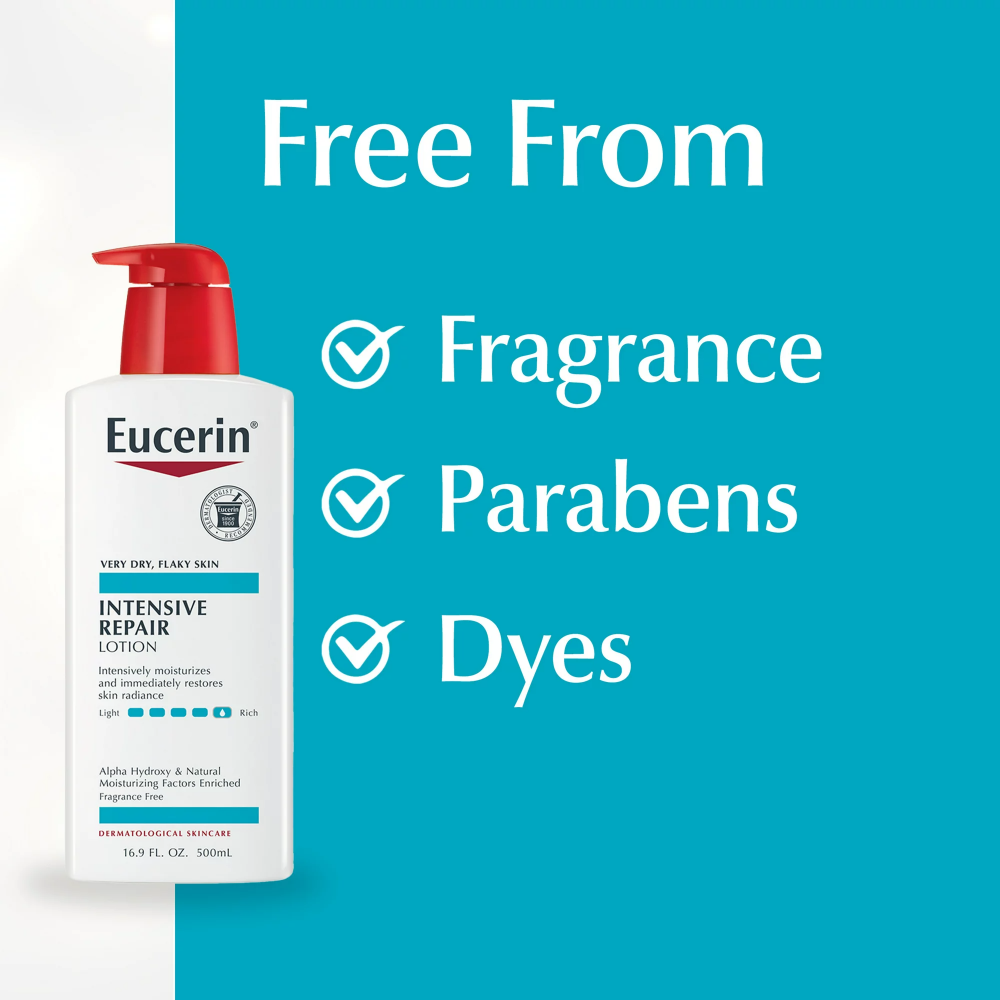 Loción Eucerin Intensive Repair Para Piel Muy Seca 440 ml