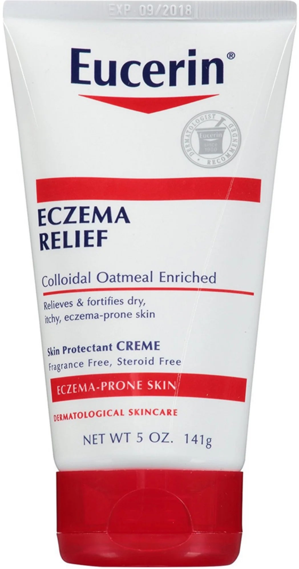 Eucerin Crema Corporal Para Aliviar Eczema Sin Fragancia 150gr