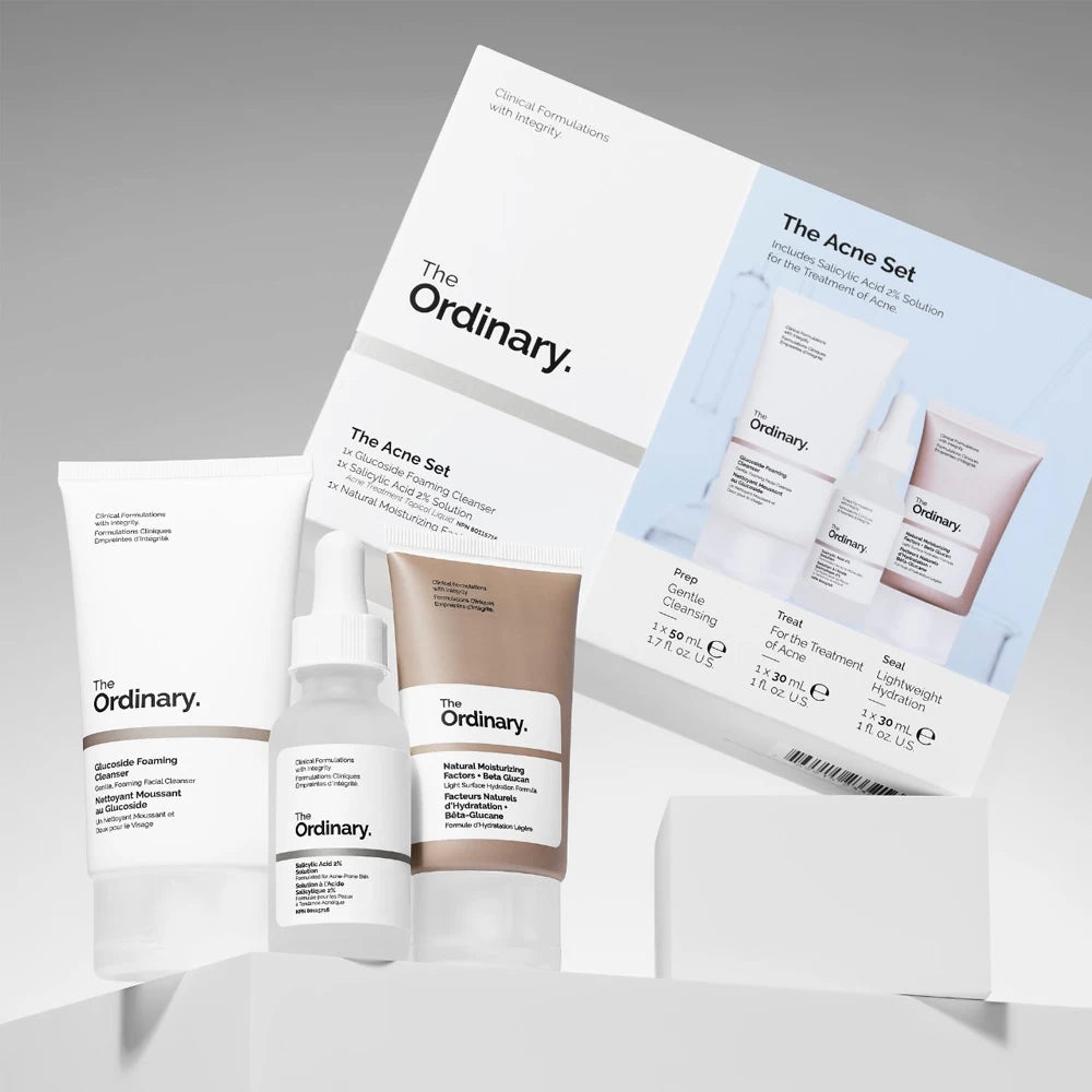 The Ordinary The Clear Set (Set De Piel Con Tendencia A Acné)