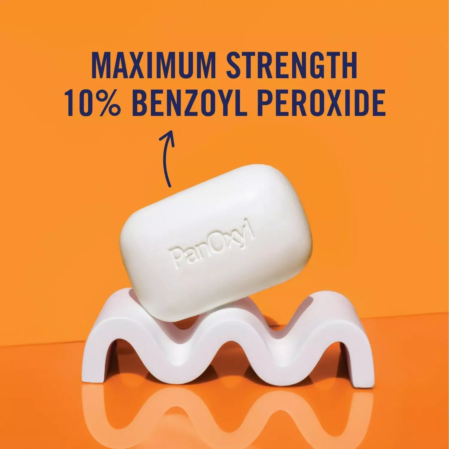 PanOxyl Jabón en Barra para Tratamiento del Acné con Peróxido de Benzoilo al 10%, 120 ml