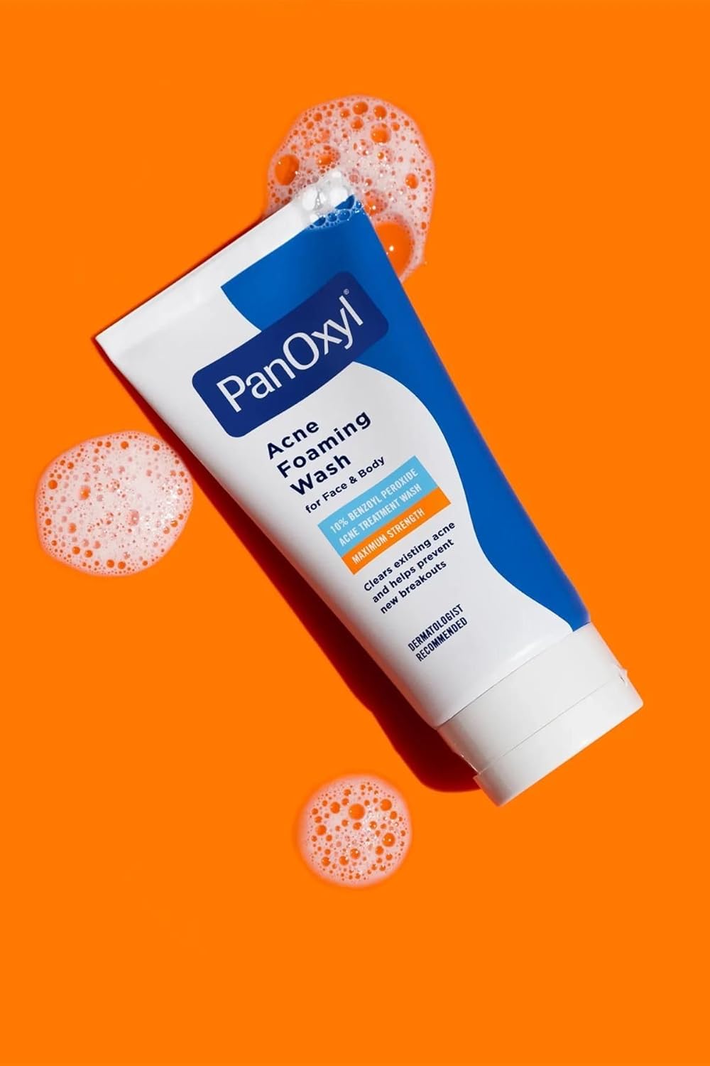 PanOxyl Limpiador Facial Acne Foaming con peróxido de benzoilo 10% 28g