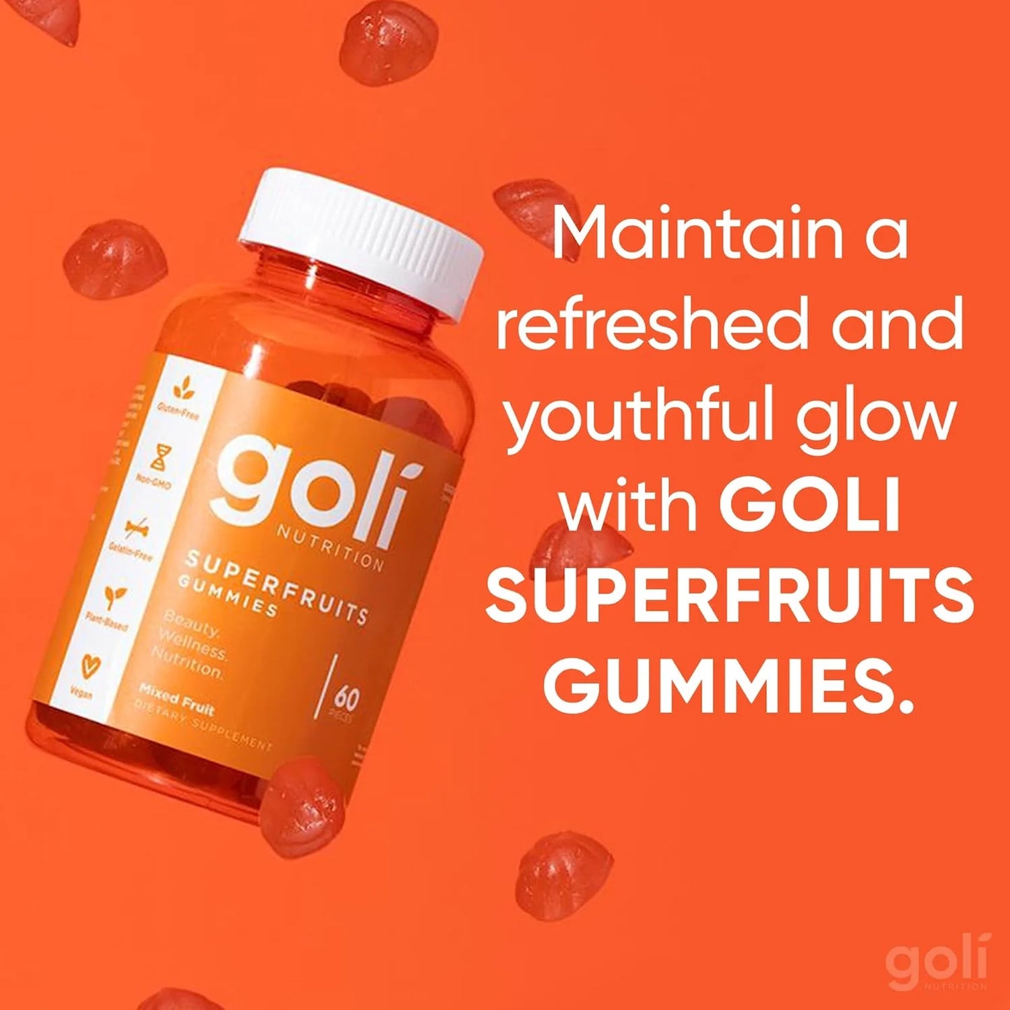 Goli Gomitas de Superfrutas 60 Belleza y Salud