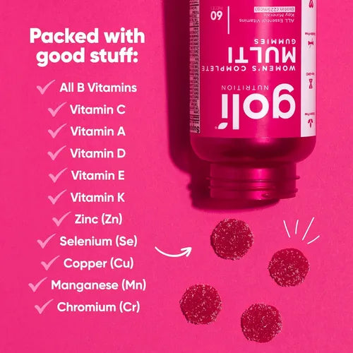 Goli women Multivitaminas 60 gomitas