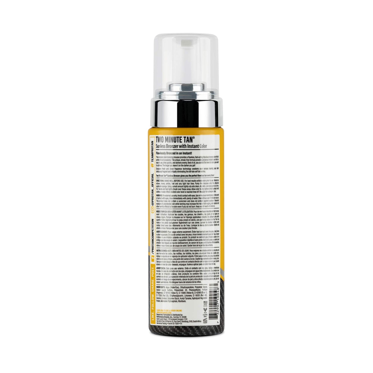 Pro Two Minute Tan 7 Oz Sunless Bronzer