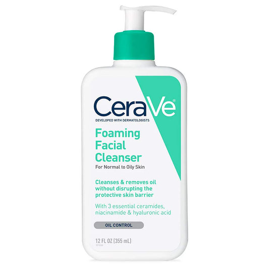 Gel Limpiador Espumoso para Piel Normal a Grasa 355 ml Cerave