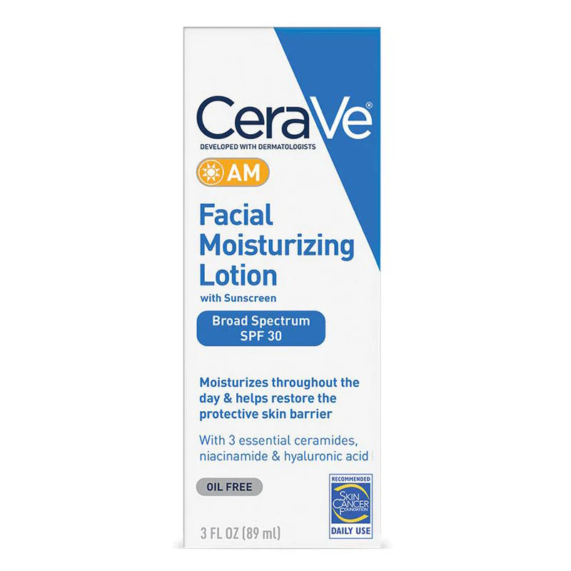 Loción Hidratante Facial AM 87 ml Spf 30 Cerave