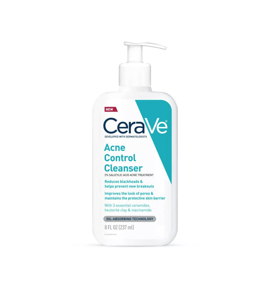 Limpiador Jabón Espuma Limpiadora para Acné Control de Imperfecciones Espinillas para Pieles Grasas y Mixtas 237 ml CeraVe