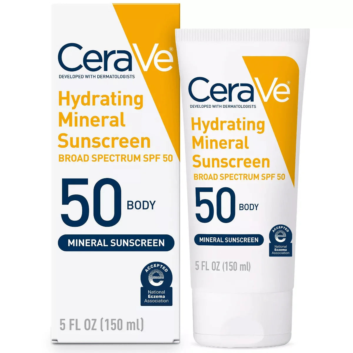 Protector Solar 100% Mineral SPF 50 para Cuerpo 150 ml Cerave