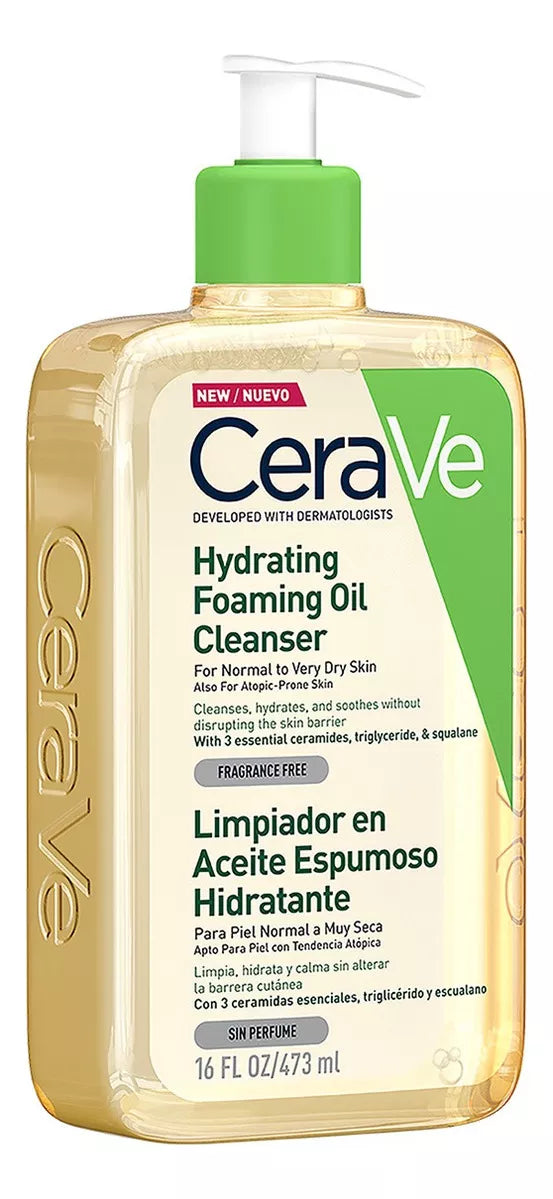 Limpiador Aceite Piel Normal A Muy Seca 473ml Cerave