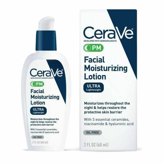 Loción Facial Hidratante Pm 60ml Cerave