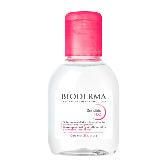 Bioderma Sensibio H2O Agua Micelar Desmaquillante para todo tipo de piel, 100 ml