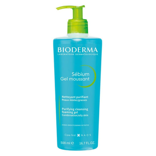 Bioderma Sébium Gel Moussant Dermolimpiador Anti imperfecciones 500 ml