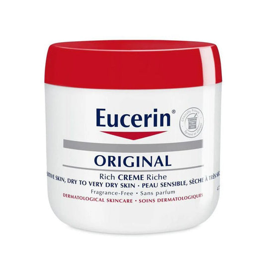Eucerin Crema Curativa Original Loción  para Piel Seca Tarro de 4 oz