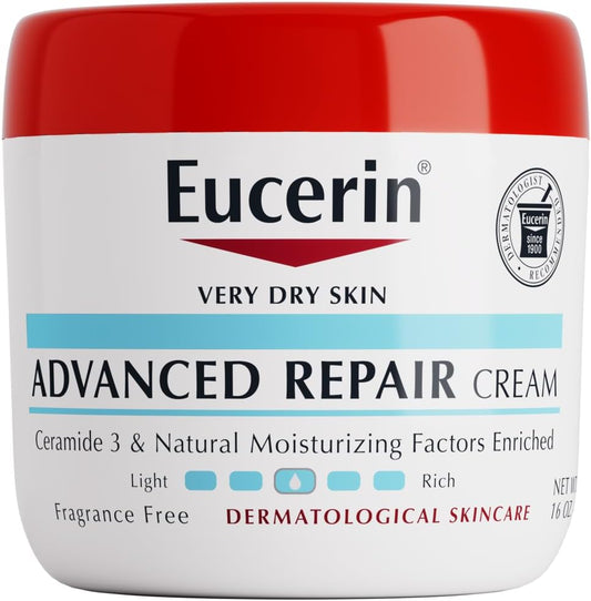 Eucerin Crema Reparadora Avanzada para Piel muy Seca 400 gr