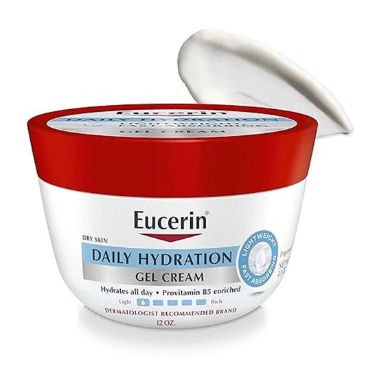 Eucerin Crema de gel de Hidratación Diaria Corporal 12oz