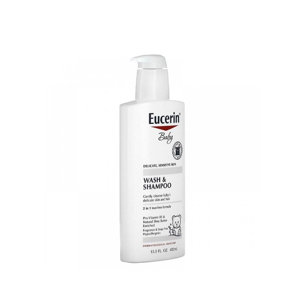 Eucerin Baby Wash & Shampoo Hipoalergenico 400ml