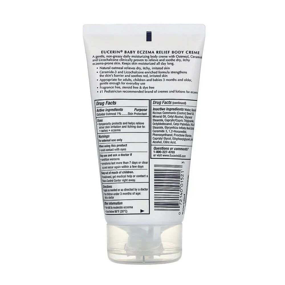 Eucerin Crema para Aliviar el Eczema Bebés 141 g