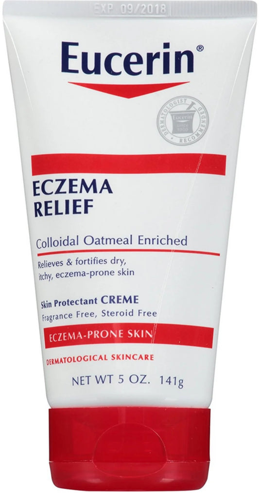 Eucerin Crema Corporal Para Aliviar Eczema Sin Fragancia 150gr