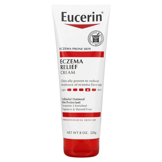 Eucerin Crema Corporal Para Aliviar Eczema Sin Fragancia 220gr