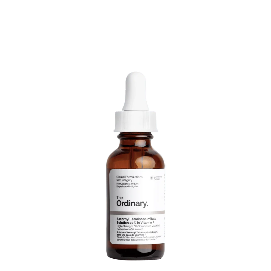 The Ordinary Ascorbyl Tetraisopalmitate Solution 20% in Vitamin F | Sérum vitamina C en aceite