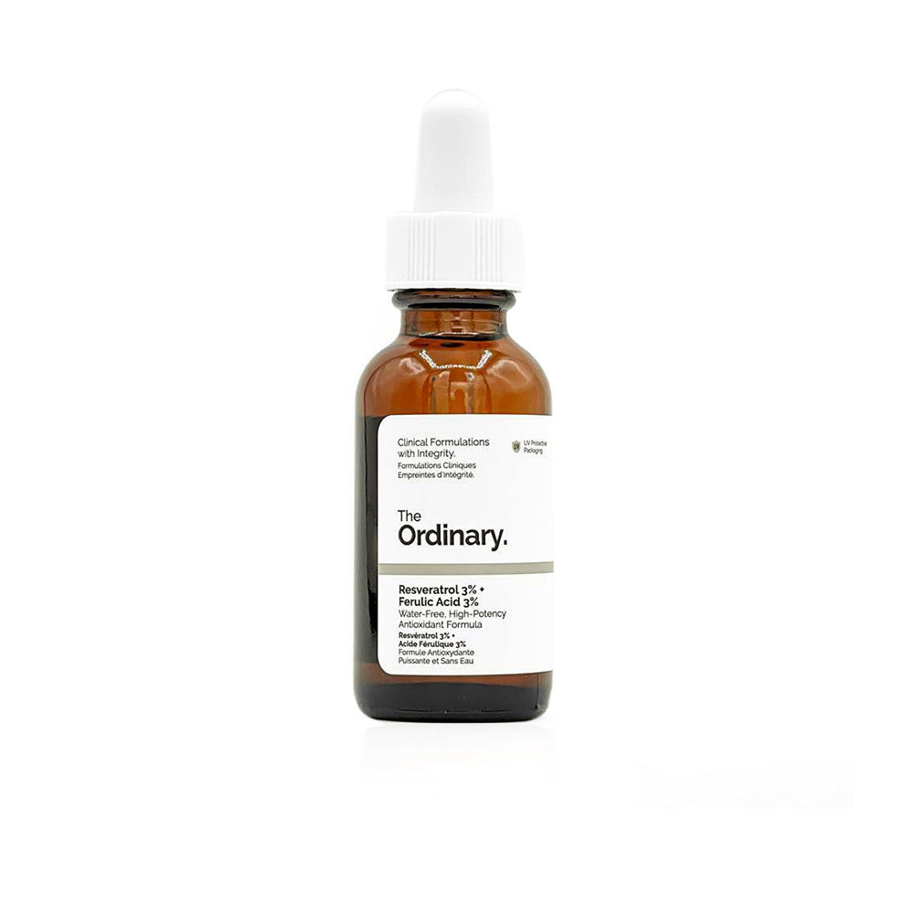 The Ordinary Resveratrol 3% + Ferulic Acid 3% | Sérum antioxidante Natural