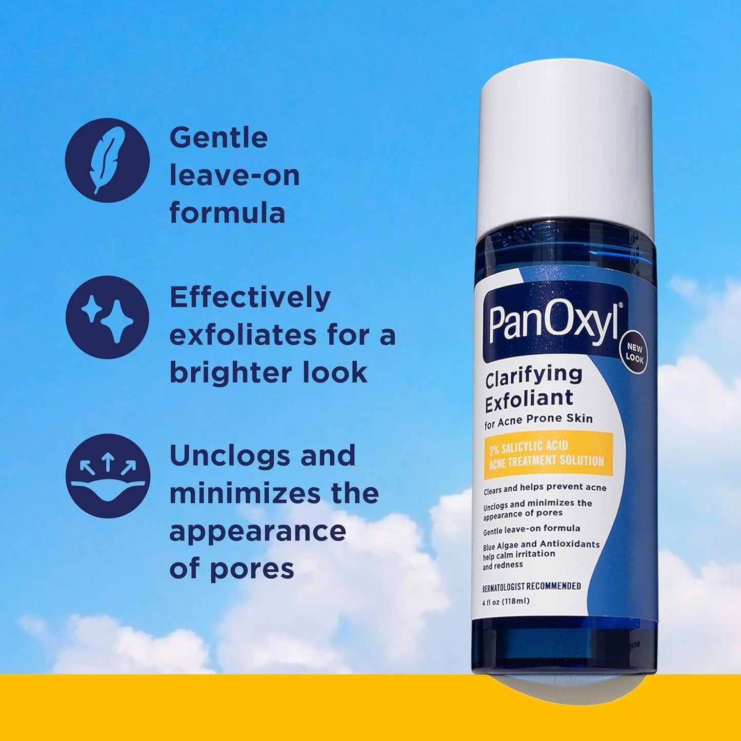 PanoXyl Exfoliante Clarifying con 2% de ácido salicílico 120 ml