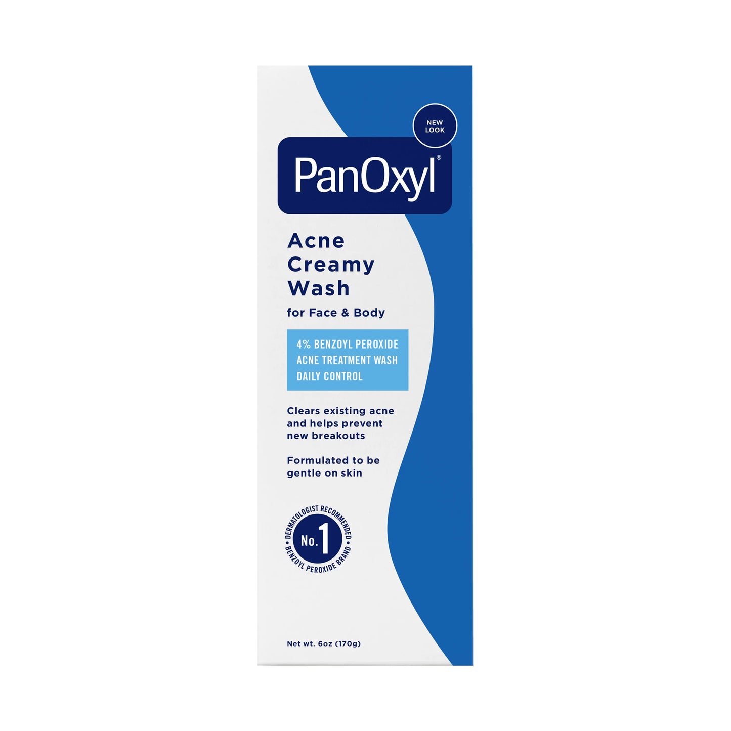 Limpiador facial PanOxyl Acne Foaming con peróxido de benzoilo 4% 170gr