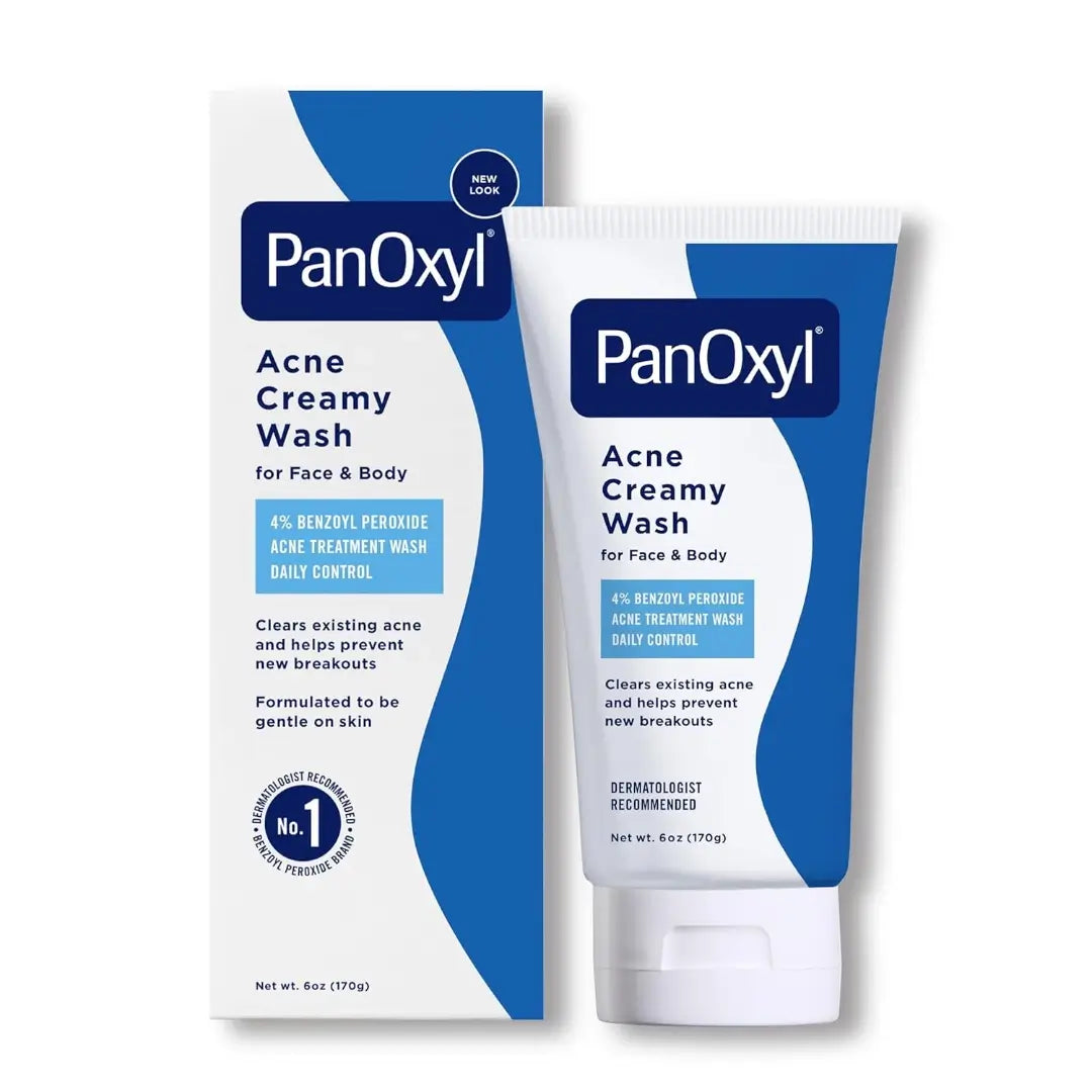 Limpiador facial PanOxyl Acne Foaming con peróxido de benzoilo 4% 170gr