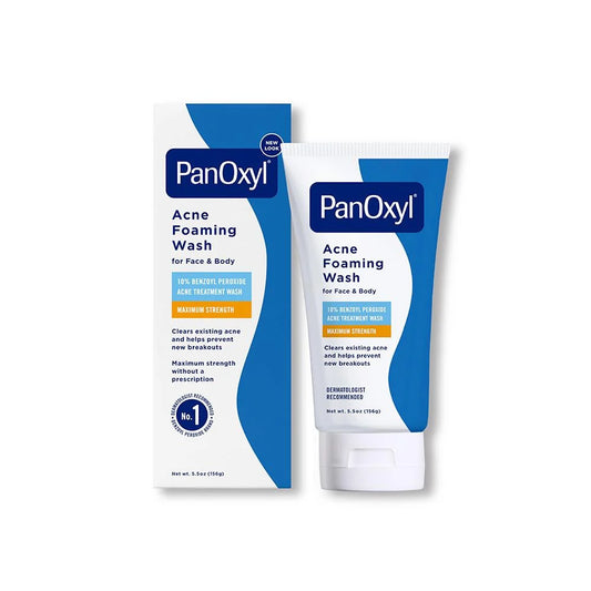 PanOxyl Limpiador Facial Acne Foaming con peróxido de benzoilo 10% 156g