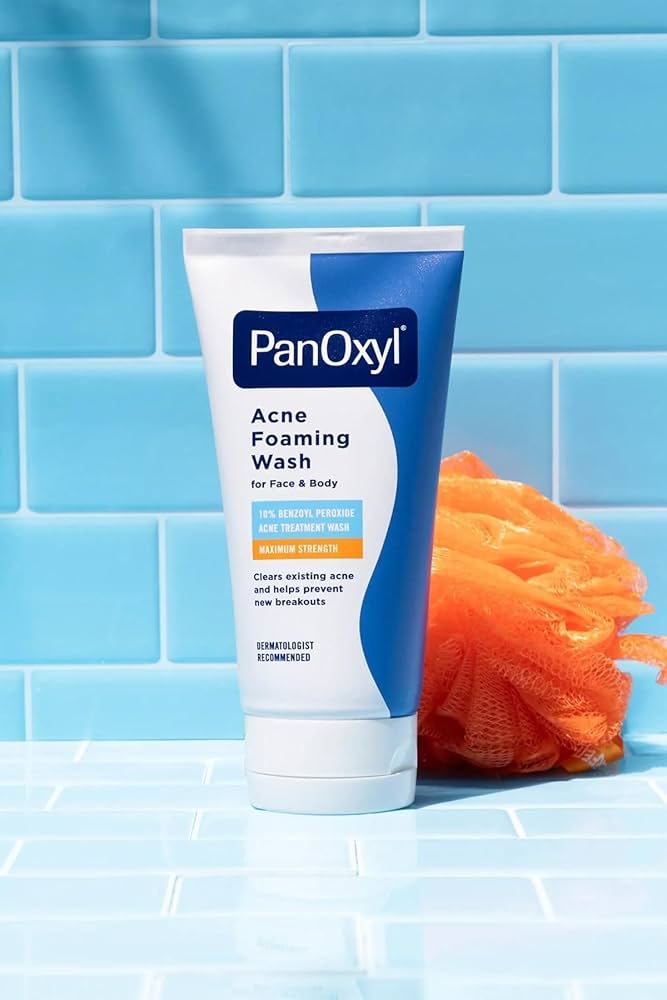 PanOxyl Limpiador Facial Acne Foaming con peróxido de benzoilo 10% 28g