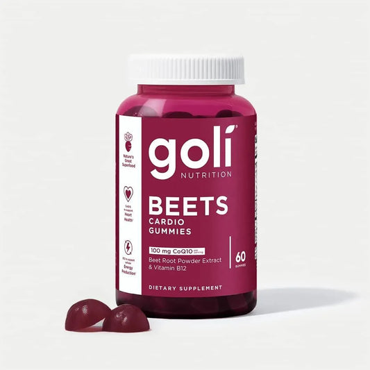 Goli Gomitas Cardiovasculares de Remolacha Suplemento Nutricional  60 unidades