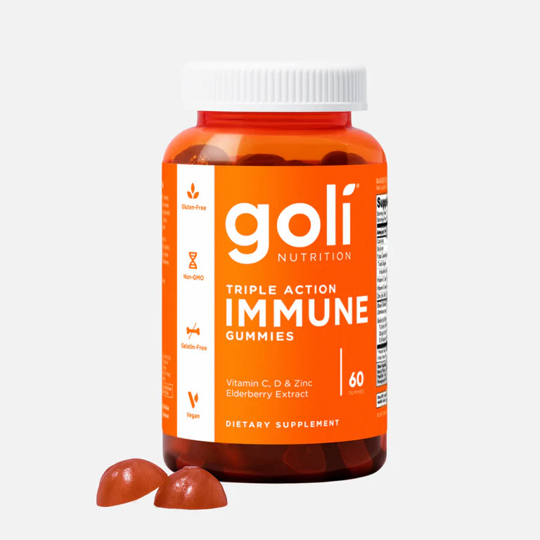 Goli Gomitas de Vitaminas Inmunológicas 60 Unidades Saúco Vitamina C, D y Zinc