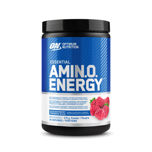 Optimum Nutrition Amino Energy, Blue Raspberry, 65 Servings