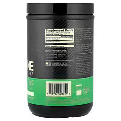Optimum Nutrition Creatina Monohidratada y Micronizada en Polvo Sin Sabor 600G 120 Servicios.