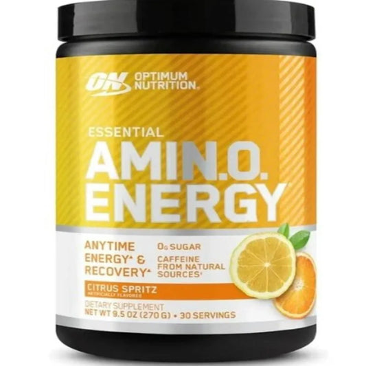 Aminoácidos Optimum Nutrition Amino Energy 65 Porciones 585g Sabor Citrus Spritz