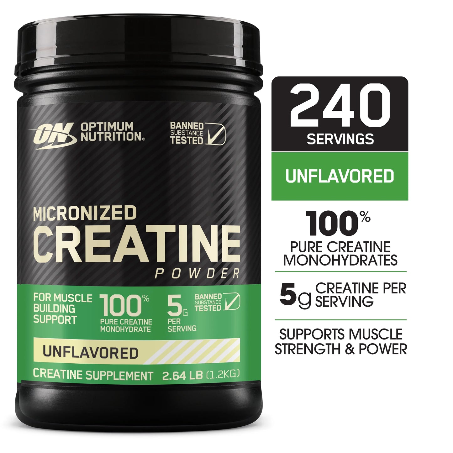 ON CREATINE POWDER OPTIMUM NUTRITION 1200 GRS
